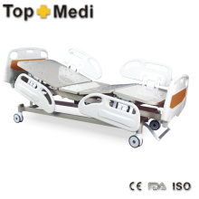 Topmedi Medical Equipment Five Function Electric Steel Hospital Bed